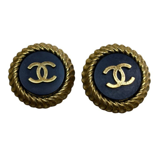 CHANEL シャネル ココマーク ヴィンテージ イヤリング アクセサリー ブランド レディース おしゃれ 中古 W４