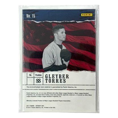 PANINI MLBカード FATHER'S DAY GLEYBER TORRES NEW YORK #15 中古 IT1