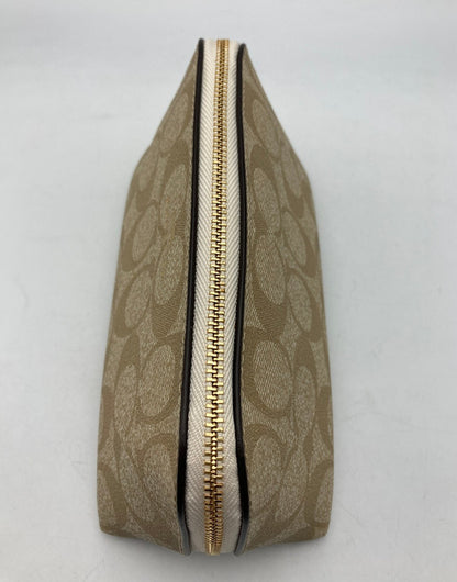 COACH コーチ シグネチャー コスメポーチ F53385 中古 D4