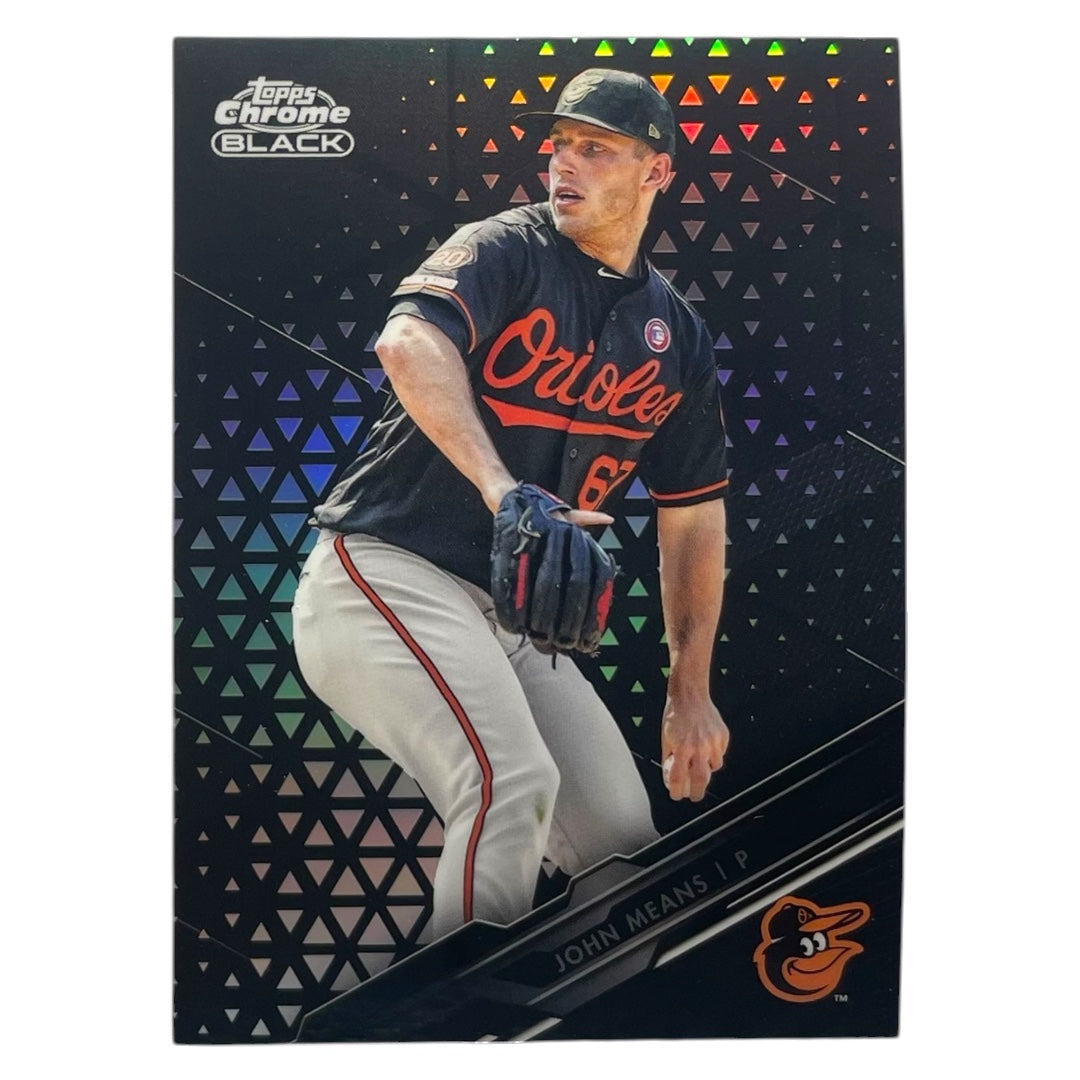 TOPPS MLBカード CHROME JOHN MEANS BALTIMORE ORIOLES /199 #79 中古 IT2