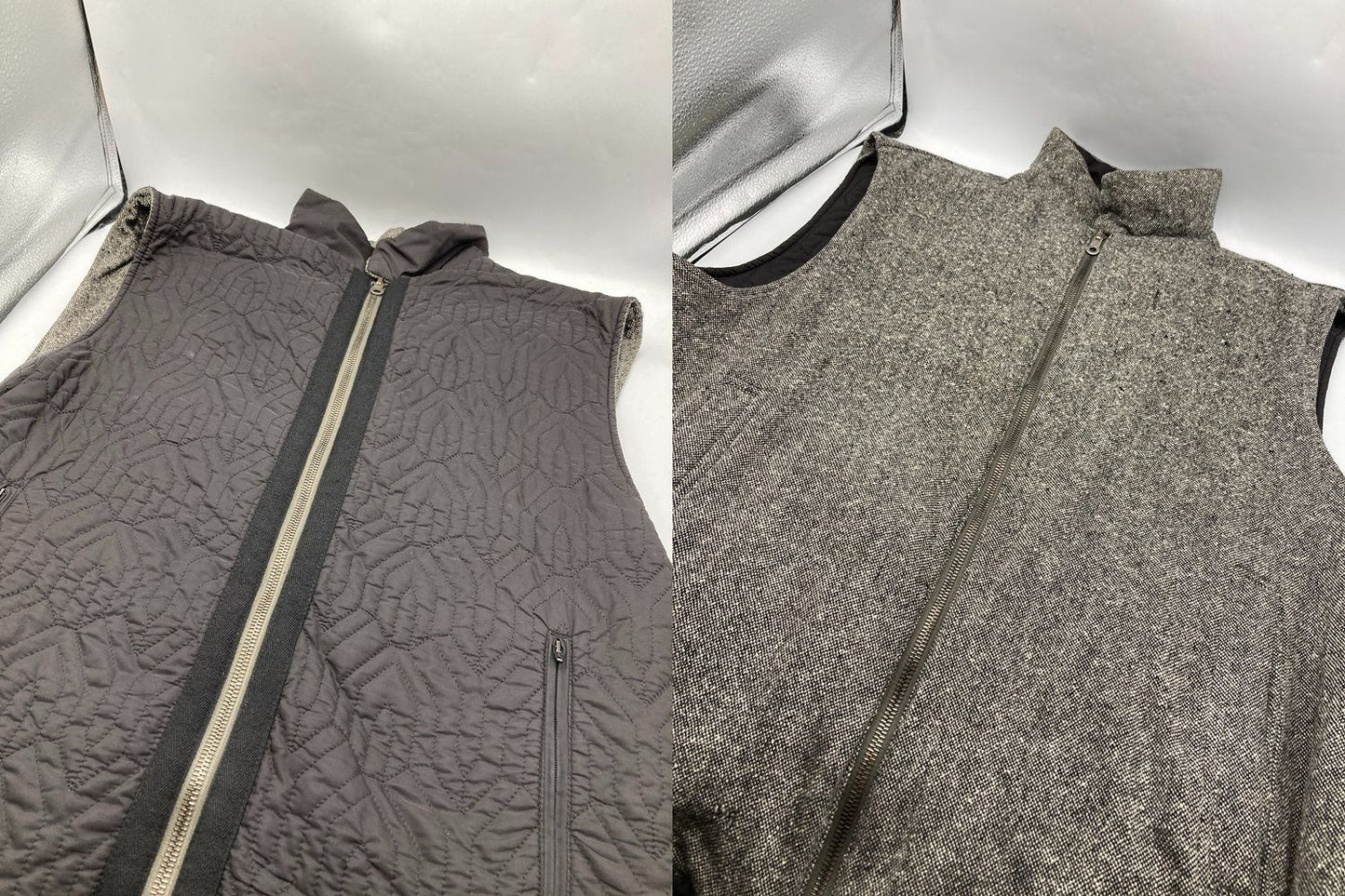 dunhill ダンヒル リバーシブル ライナーベスト付 コート サイズL 中古 D4