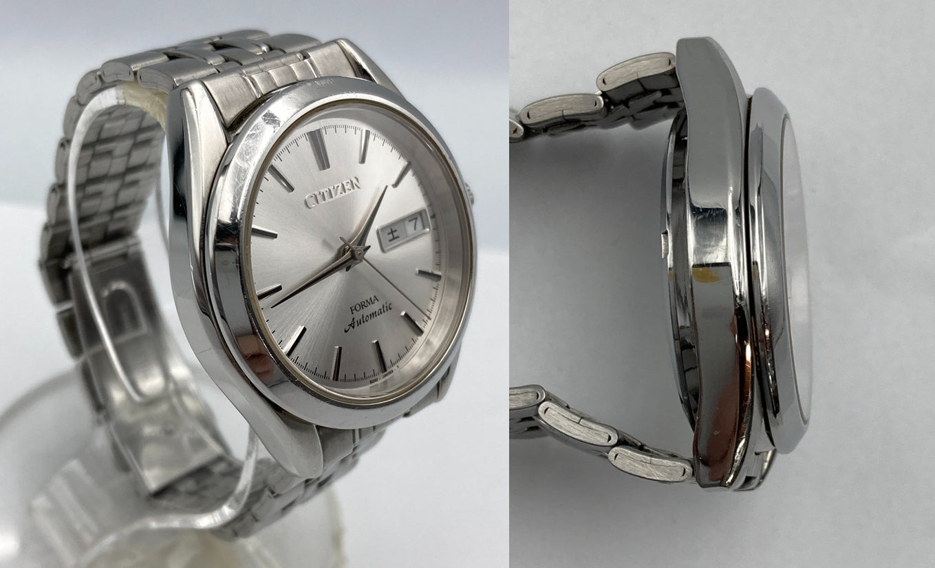 CITIZEN FORMA シチズン フォルマ オートマティック 腕時計 デイデイト FRV59-1992 中古 D4