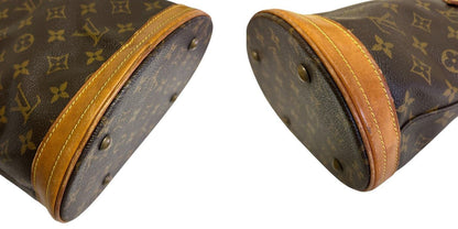 LOUIS VUITTON ルイヴィトン バケットPM モノグラム M42238 トートバッグ ブランド レディース おしゃれ 中古 W1