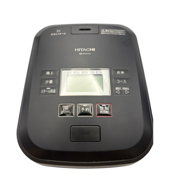 HITACHI 日立 5.5合 圧力IH 炊飯器 RZ-V100EM 米 ごはん 家電 調理家電 中古 W４