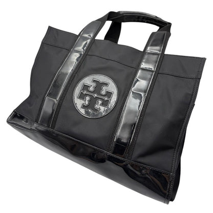 TORY BURCH トリーバーチ トートバッグ 50009806 ブランド バッグ 鞄 レディース ブラック A4 大きめ 中古 W４