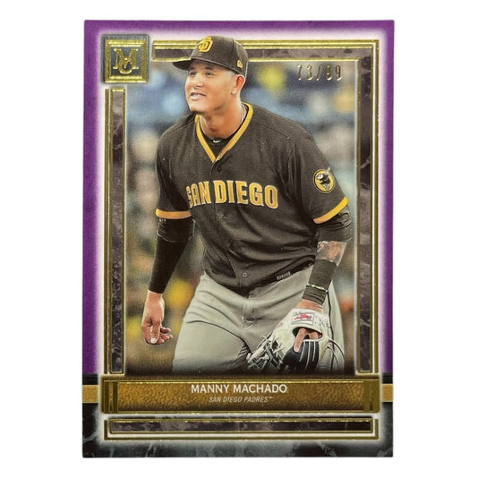 TOPPS MLBカード MUSEUM COLLECTION MANNY MACHADO SAN DIEGO PADRES /99 #14 中古 IT2