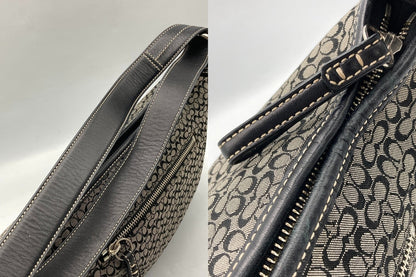 COACH コーチ ミニシグネチャー 2WAY ショルダーバッグ F10945 中古 D4