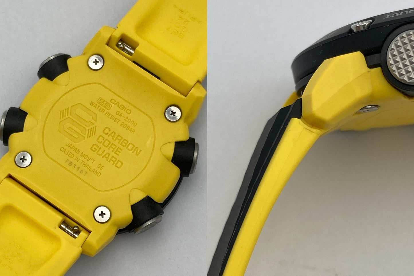 CASIO G-SHOCK ジーショック Carbon Core Guard Basic カーボンコアガードシリーズ GA-2000-1A9JF 中古 D4