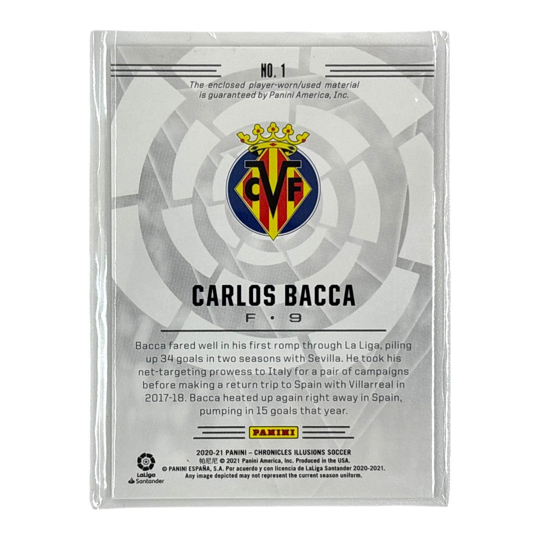 PANINI サッカーカード CHRONICLES ILLUSIONS CARLOS BACCA VILLARREAL /99 #1 中古 IT1