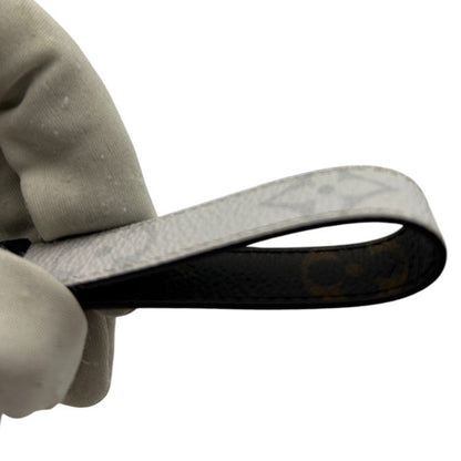 LOUIS VUITTON ルイ・ヴィトン ポルトクレ・ドラゴンヌ キーホルダー モノグラム・エクリプス M64168 ルイヴィトン ストラップ レディース メンズ ブランド 中古 W４