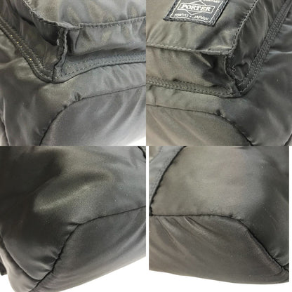 PORTER ポーター タンカー トートバッグ ユニセックス ナイロン 軽量 フロントポケット ブラック 622-76995 中古 T1