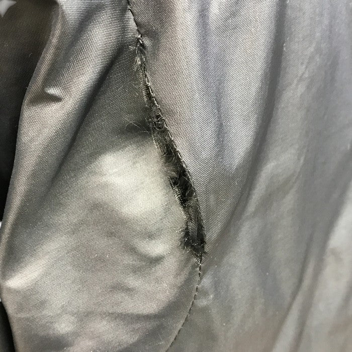 DIRK BIKKEMBERGS ダークビッケンバーグ ジャケット メンズ ナイロン 襟レザー ブラック 48サイズ 中古 T1