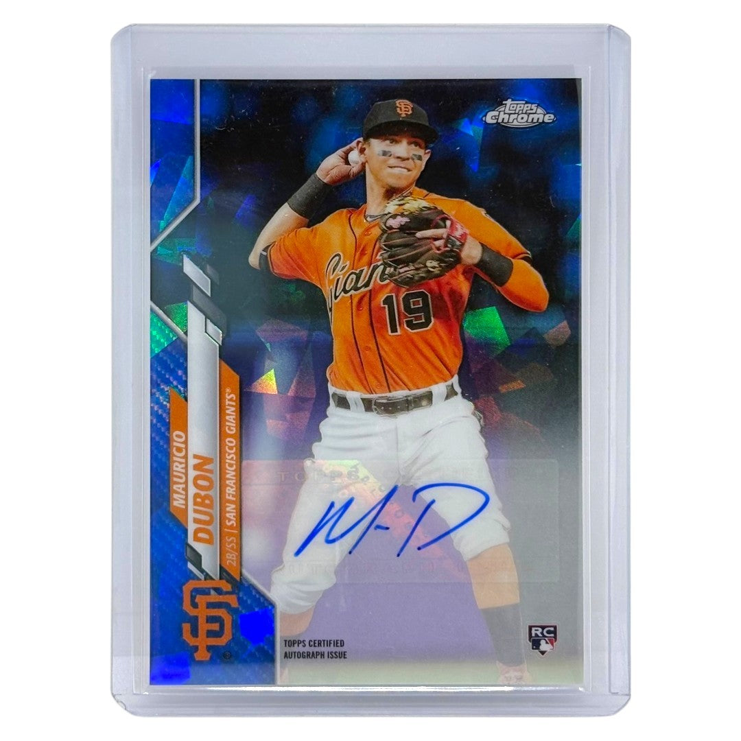 TOPPS MLBカード CHROME MAURICIO DUBON SAN FRANCISCO GIANTS #RA-MD 中古 IT1