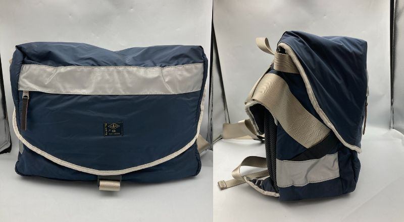 Paul Smith JEANS ポールスミスジーンズ ナイロン メッセンジャーバッグ 中古 D4