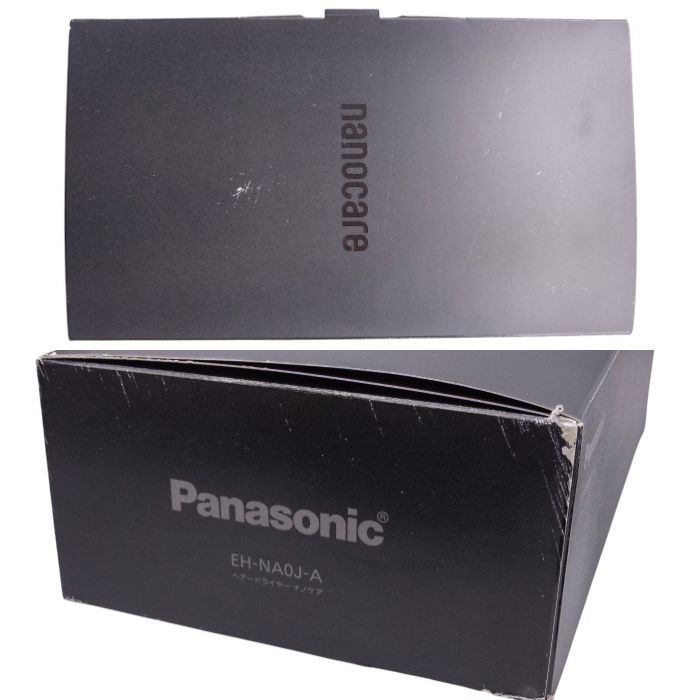パナソニック ヘアドライヤー ナノケア 高浸透ナノイー&ミネラル搭載 ディープネイビー EH-NA0J-A 中古 a1