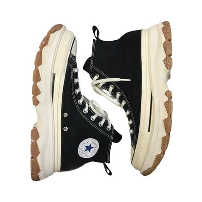 CONVERSE コンバース ALL STAR 100 TREKWAVE HI スニーカー メンズ ハイカット 厚底 オールスター 100周年 ブラック/ホワイト 27cm 1SD036 中古 T1