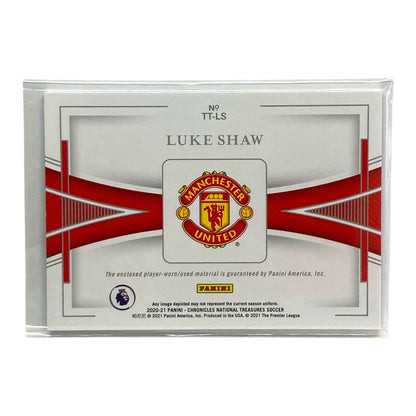 PANINI サッカーカード CHRONICLES NATIONAL TREASURES LUKE SHAW MANCHESTER UNITED 089/149 #TT-LS 中古 IT2