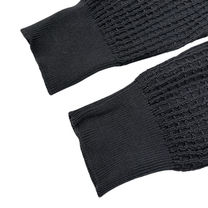 DOLCE & GABBANA カーディガン メンズ 春秋 薄手 コットン ワッフル ニット 無地 シンプル グレー 54サイズ アパレル おしゃれ トップス 中古 W1