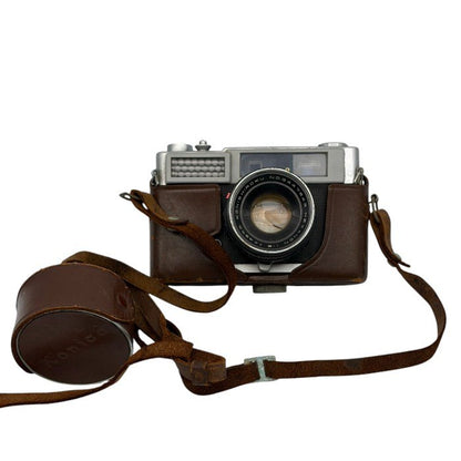 ジャンク品 Konica S コニカ フィルムカメラ ヴィンテージ インテリア カメラ コンパクト 中古 W1