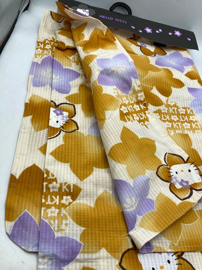 サンリオ HELLO KITTY キティちゃん 浴衣 レディース 中古 D4