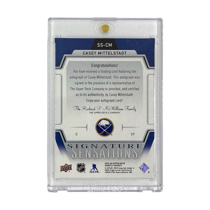 UPPER DECK NHLカード SERIES TWO CASEY MITTELSTADT SABRES #SS-CM 中古 IT1