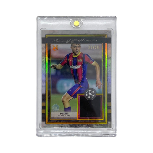 TOPPS サッカーカード MUSEUM COLLECTION PEDRI BARCELONA 33/50 #MMR-P 中古 IT1