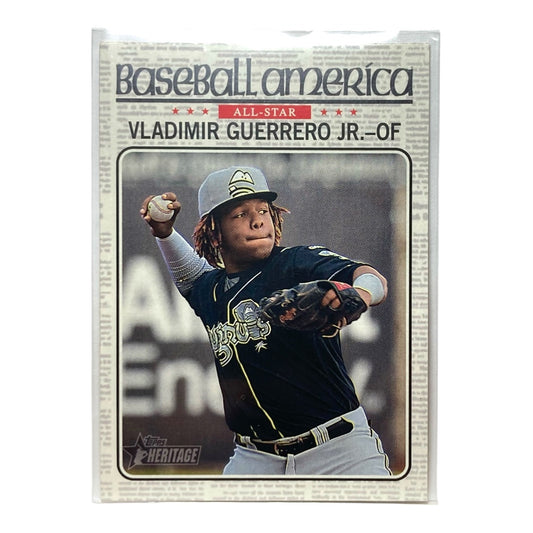 TOPPS MLBカード  HERITAGE VLADIMIR GUERRERO JR. LUGNUTS #BA-VG 中古 IT2