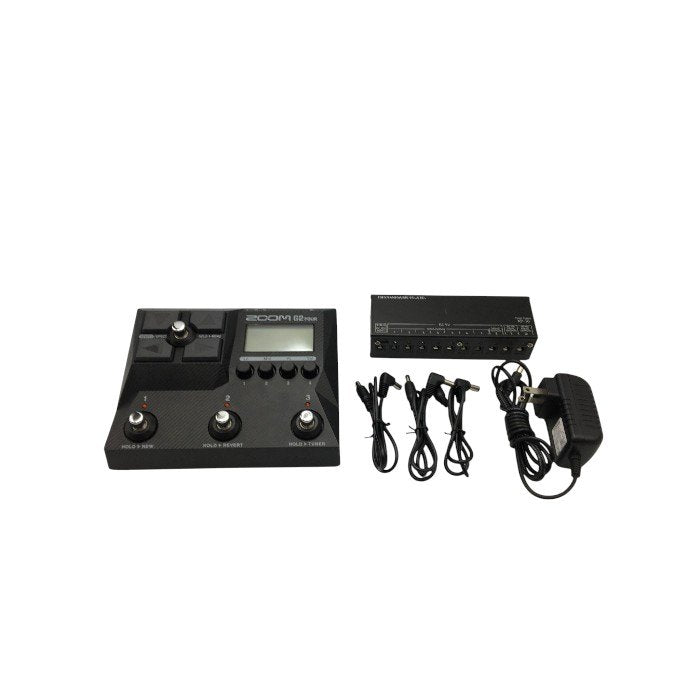 ZOOM G2 FOUR マルチエフェクター ＋ KIKUTANI KP-10 パワーサプライ  SET ズーム キクタニ IR アンシミュ モデリング オーディオI/F 中古R4