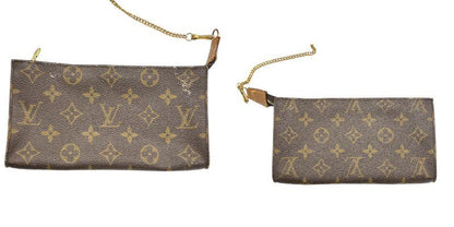 LOUIS VUITTON ルイヴィトン モノグラム バケットGM M42236 ブランド レディース ポーチ付き 鞄 中古 W1