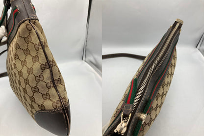 GUCCI グッチ GGキャンバス メイフェア ショルダーバッグ  257065 中古 D4