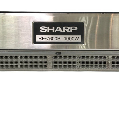 SHARP シャープ 業務用電子レンジ シルバー 1900Wインバーター 単相200V コンパクト ヘルツフリー RE-7600P 中古 T1
