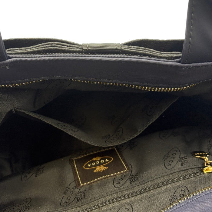 TOCCA トッカ 2WAY バッグ リボン 鞄 ショルダー ハンド レディース かわいい 中古 W1