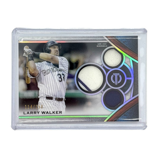 TOPPS MLBカード TRIBUTE LARRY WALKER COLORADO ROCKIES 114/150 #TTR-LW 中古 IT1