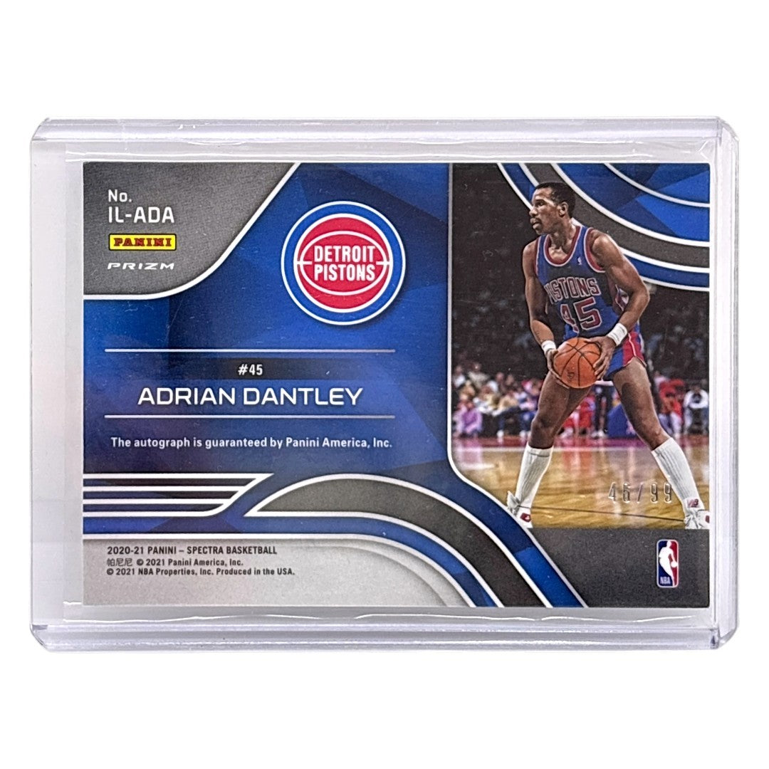 PANINI NBAカード SPECTRA PRIZM ADRIAN DANTLEY DETROIT PISTONS /99 #IL-ADA 中古 IT1