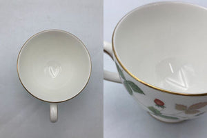 WEDGWOOD ウェッジウッド ワイルドストロベリー カップ＆ソーサー 5客 中古 D4