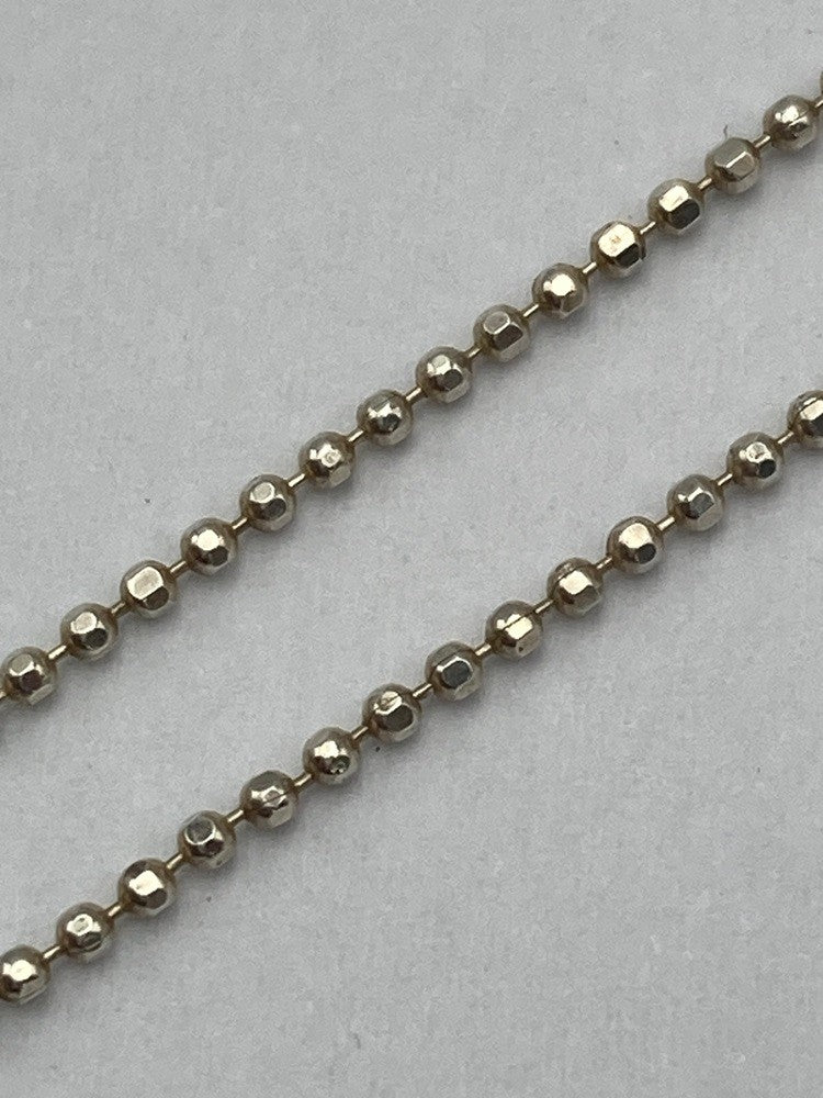 シルバー925 ハートトップ ネックレス 中古 D4