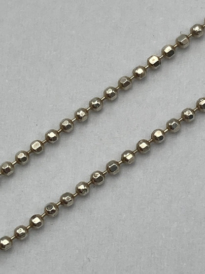 シルバー925 ハートトップ ネックレス 中古 D4