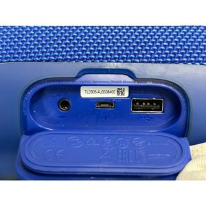 JBL CHARGE3 Bluetooth スピーカー IPX7防水/ポータブル/パッシブラジエーター搭載 ブルー チャージ3 音響機器 音楽 充電式 持ち運び 中古 W1