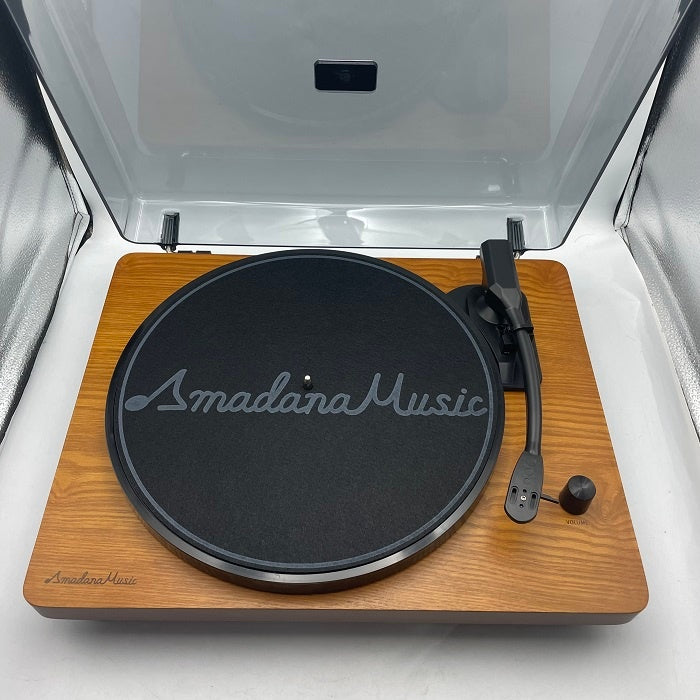 Amadana Music SIBRECO レコードプレーヤー  UIZZ-18520 アマダナ EP LP ターンテーブル ドーナツ盤 中古 R4