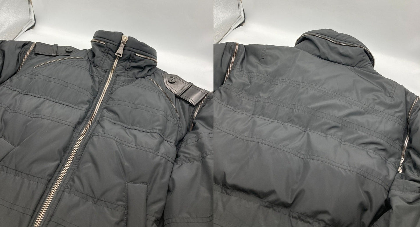 NEIL BARRETT ニールバレット PO ジップアップ 中綿ジャケット BSP22A16 サイズXS メンズ 中古 D4