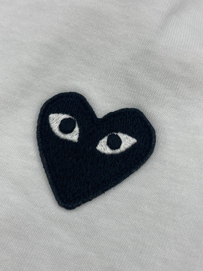PLAY COMME des GARCONS プレイ コムデギャルソン ワンポイント Tシャツ AX-T064 サイズXS 中古 D4