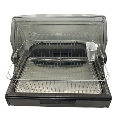 三菱 ミツビシ キッチンドライヤー TK-ST30A-H ステンレスグレー 家電 食器乾燥機 キッチン 食器立て 中古 W４
