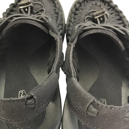 KEEN キーン ユニーク サンダル レディース スニーカー UNEEK バンジーコード ブラック 1014099 中古 T1