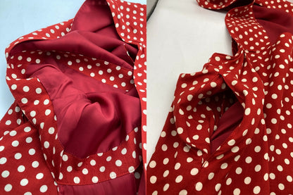 PINK HOUSE ピンクハウス 水玉 ジャンパースカート レディース 中古 D4