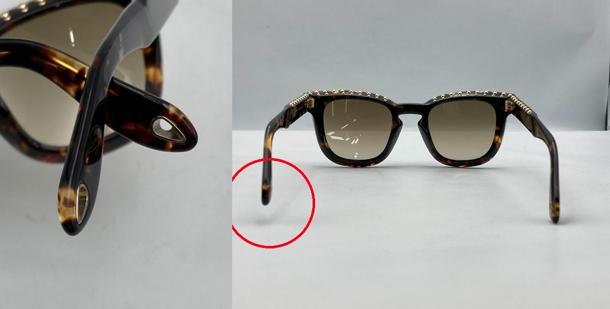 GIVENCHY ジバンシィ スタッズ サングラス GV7006/S 中古 D4