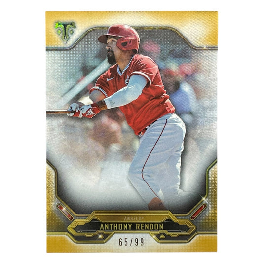TOPPS MLBカード TRIPLE THREADS ANTHONY RENDON ANGELS /99 #4 中古 IT2
