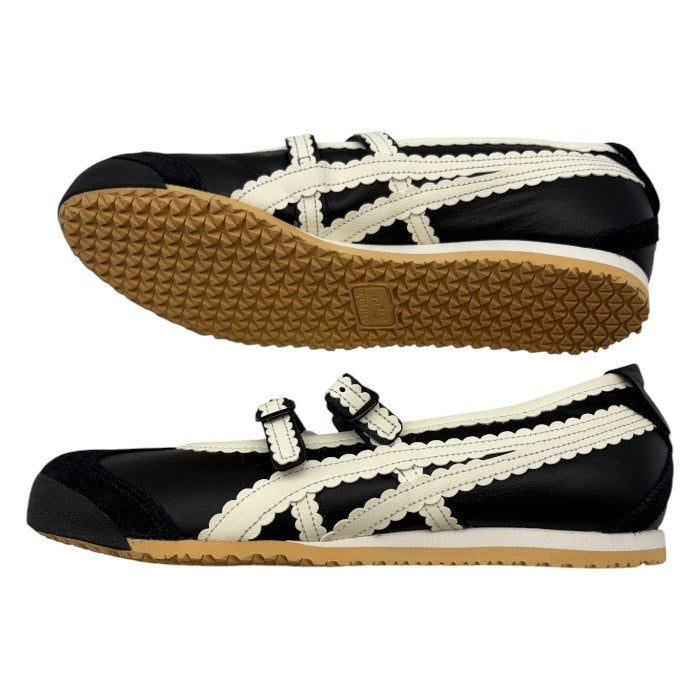 未使用品 onitsuka Tiger オニツカタイガー MEXICO 66 バレエシューズ 1182A678-001 24cm 靴 シューズ かわいい レディース 中古 W1