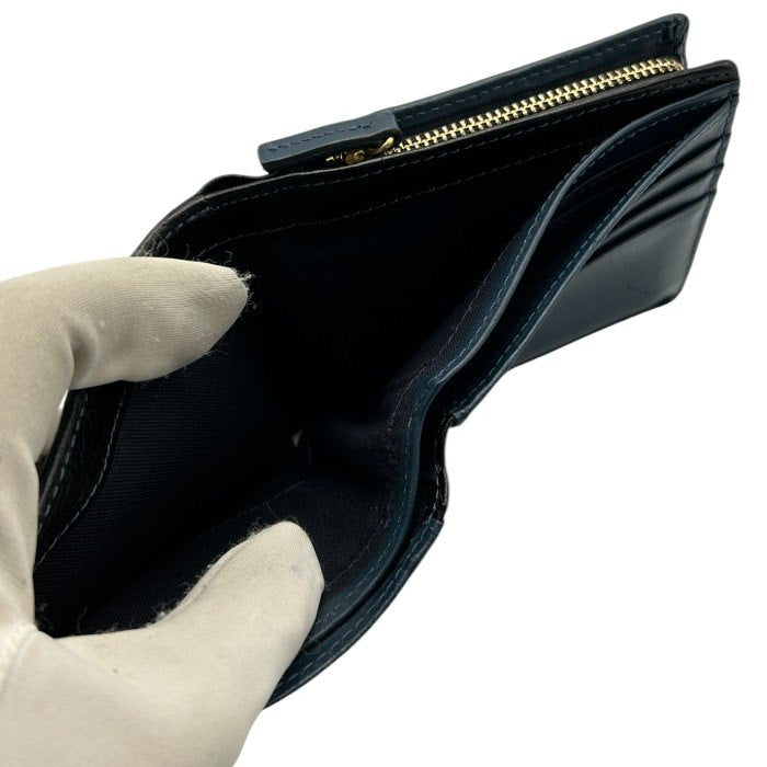 prairie traditional factory 牛革 2つ折り財布 NPF6212 プレリー トラディショナル ファクトリー メンズ コンパクト レザー 中古 W４