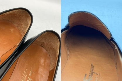 Salvatore Ferragamo サルヴァトーレフェラガモ ビットローファー サイズ8 1/2 メンズ 中古 D4
