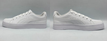 PUMA プーマ V コート バルク スニーカー 389907 01 レディース サイズ23.5cm 中古 D4